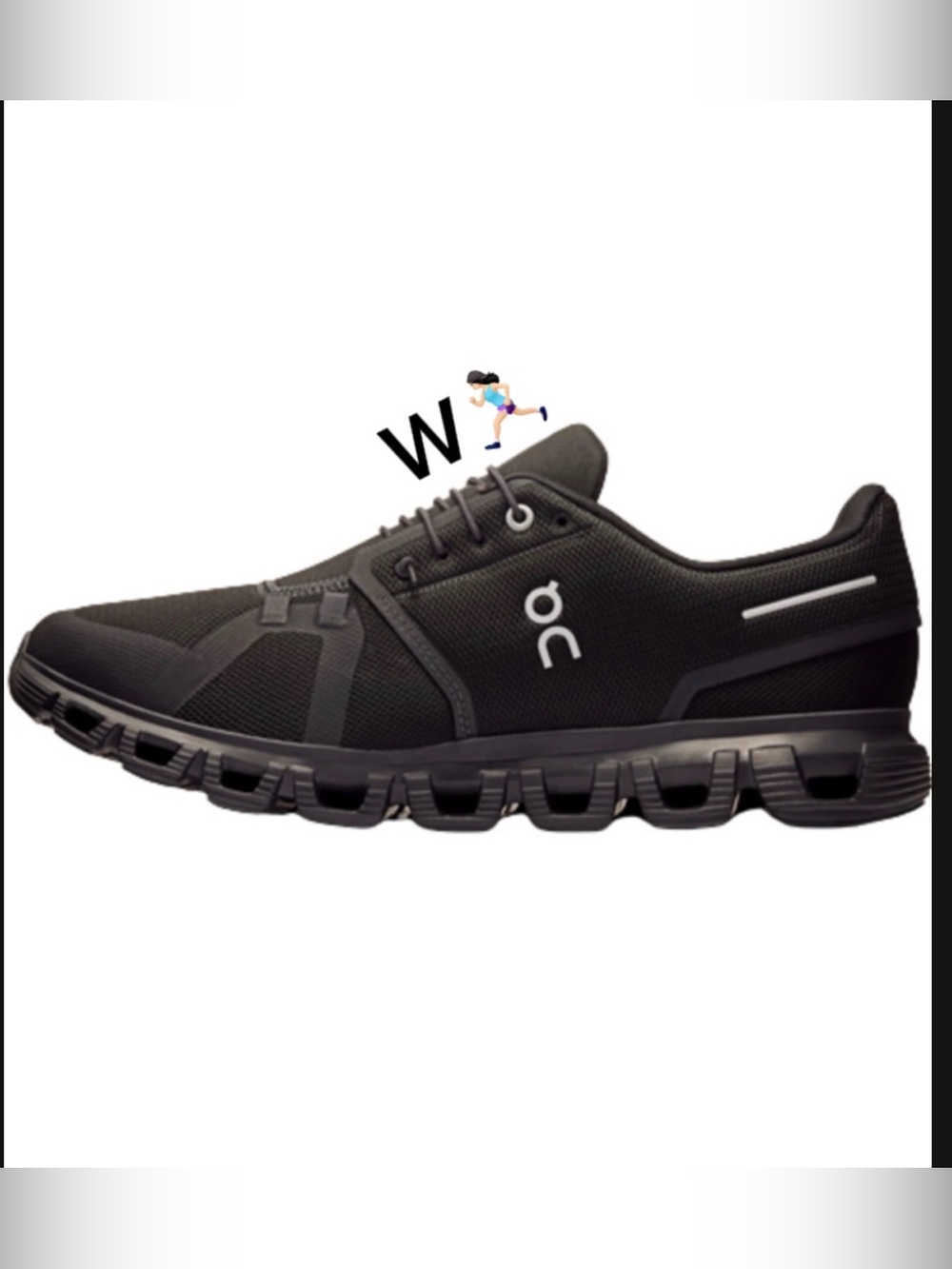 On Running Women's cloud 6
Black Athletic Shoes brand new (SIZE 5)